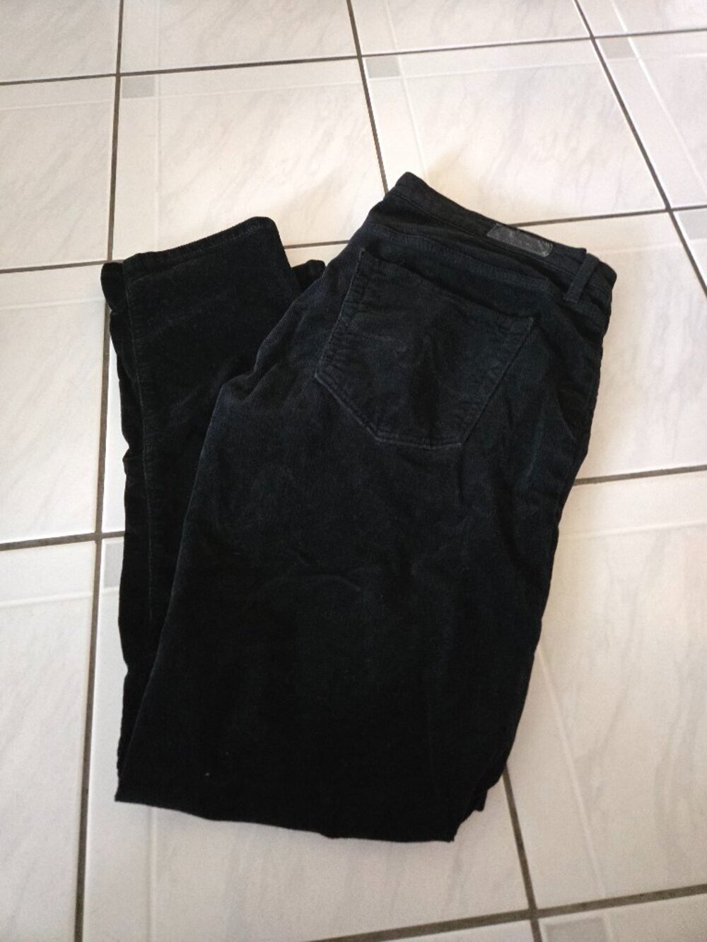 Adriano Goldschmied Stevie Ankle Jodphur Black Jeans 31